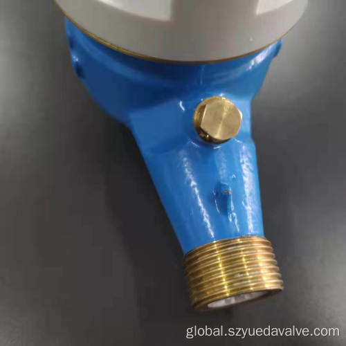 Digital Prepaid Brass Water Meter Remote Reading Cast Brass Jet Meter Multi-Water Meters Manufactory